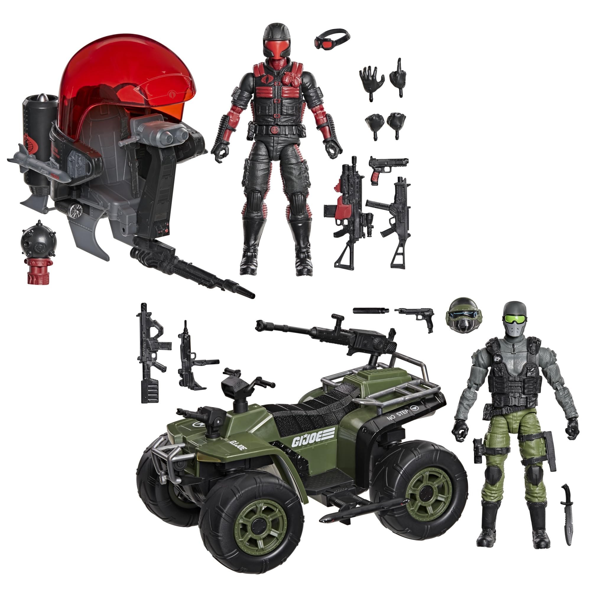 US版 ハズブロ GIジョー シャークトゥース パイロット付 ディープシックス Amazon.com: GI Joe: Deluxe Figures